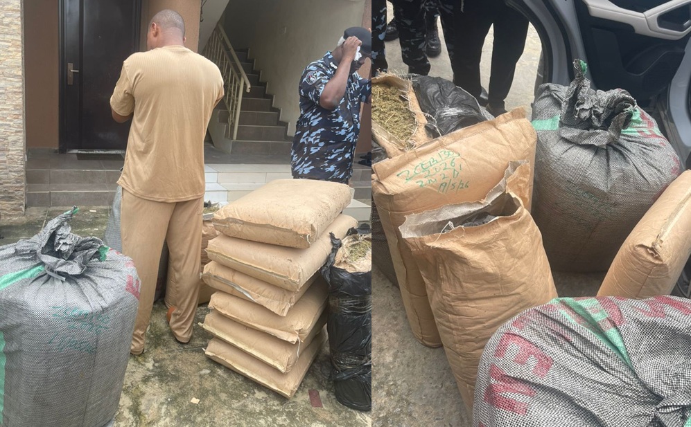 Police arrest alleged Drug Kingpin, seize ?Illicit Drugs? worth ?7.8 Billion in Lagos raid (Photos/Video)